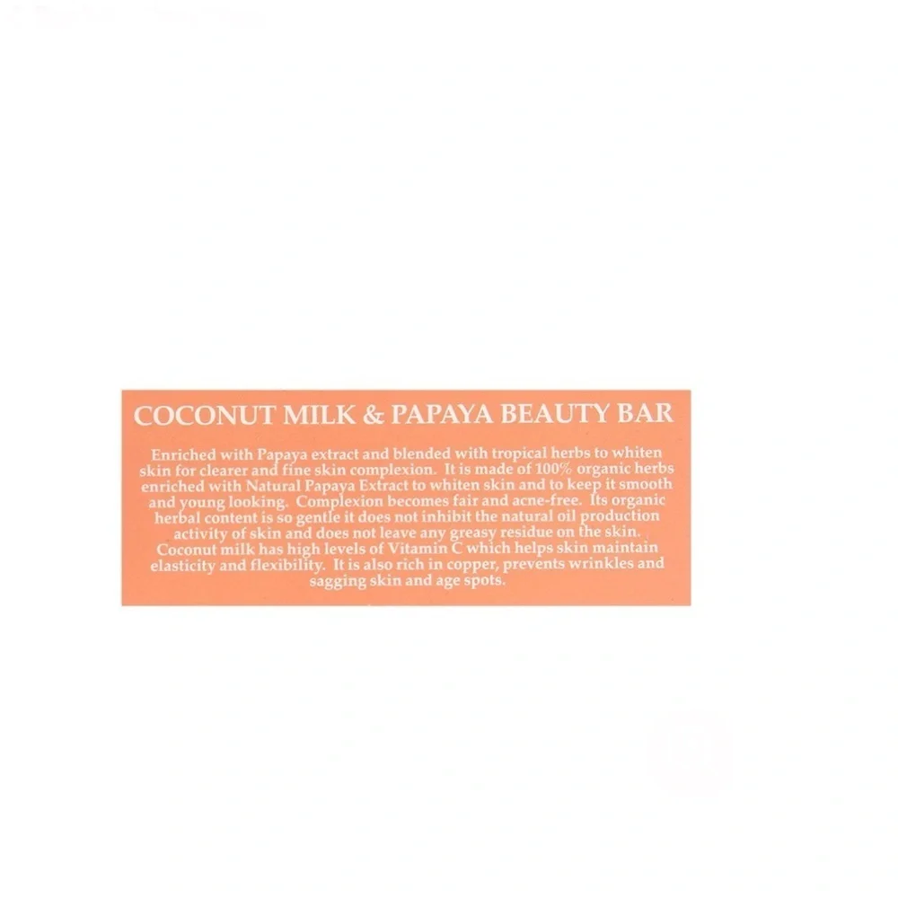 Shea Olein: Coconut Milk & Papaya Soap - 5 oz. Bundle & Save 4/$30